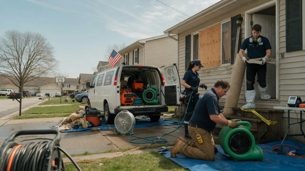 Water Damage Restoration in Lake Winola, PA near me